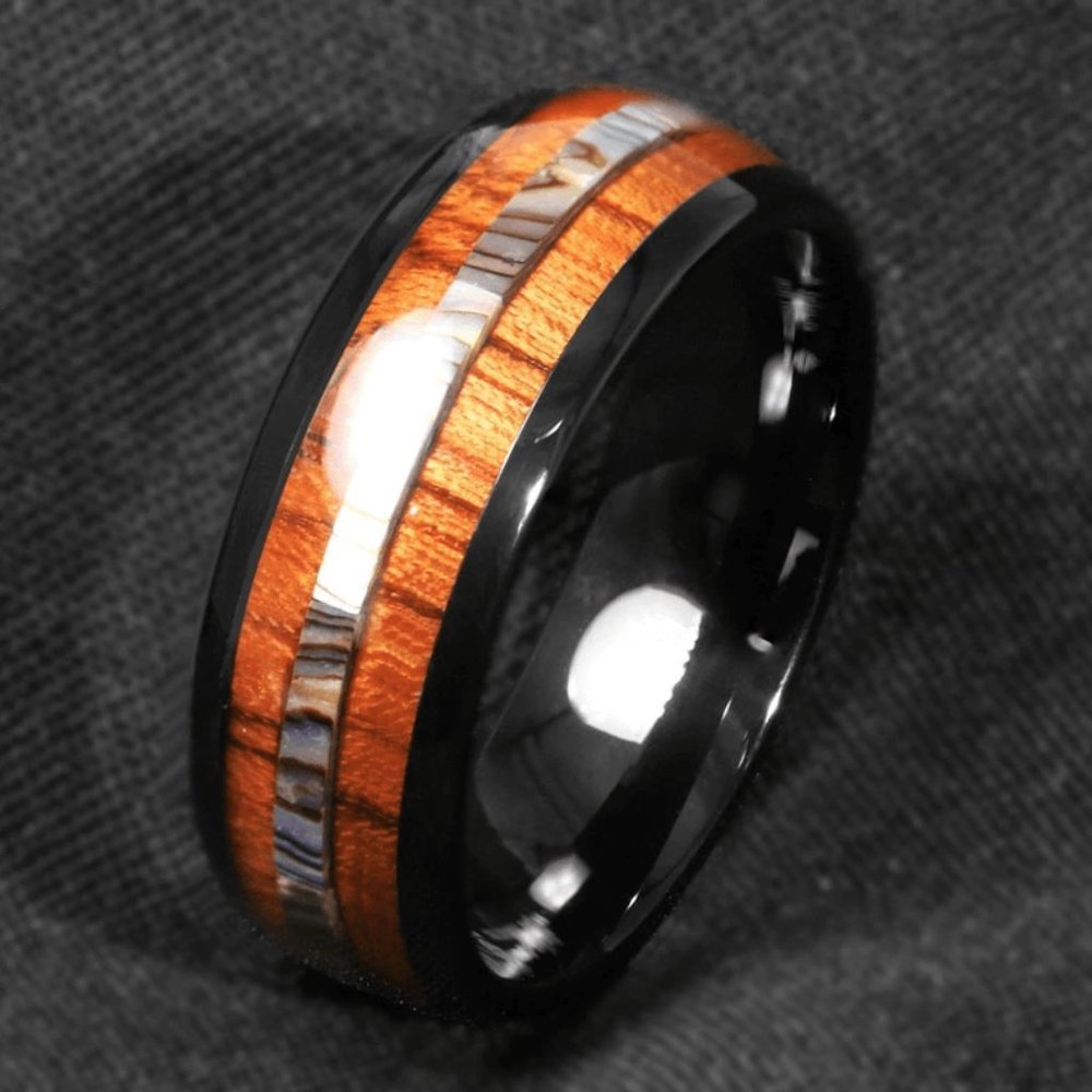Orange You Stainless Ring